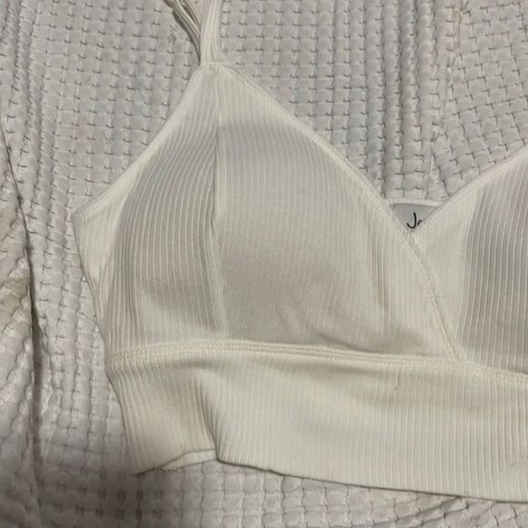 NWT- Jenni Intimates-  XXL. Rib Knit Lounge Pajama Bralette Top - Picture 3 of 8